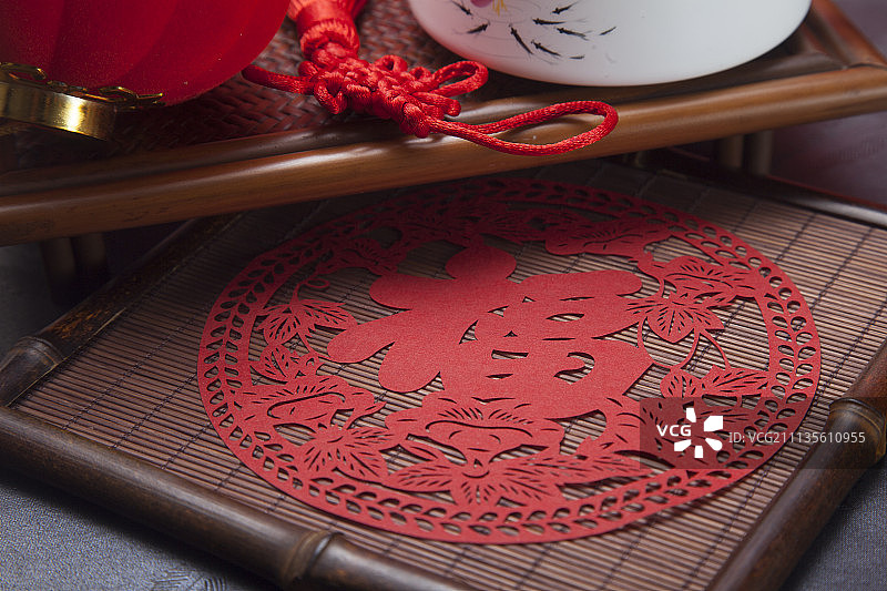 新年剪纸图片素材