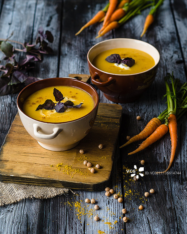 胡萝卜汤图片素材