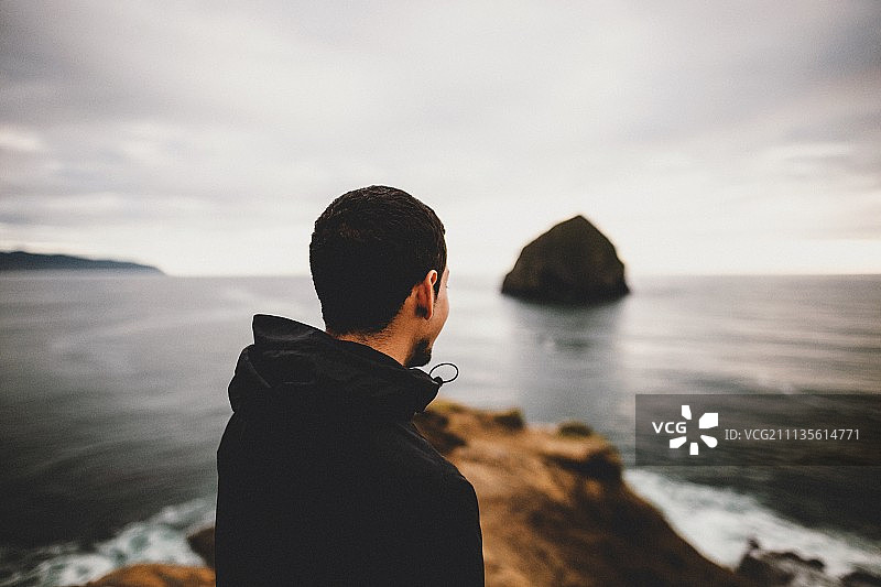 凝视海洋图片素材