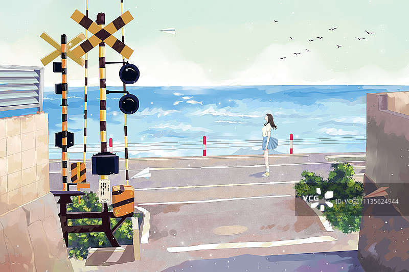 海边时光图片素材