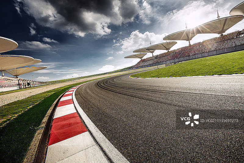 F1赛车场图片素材