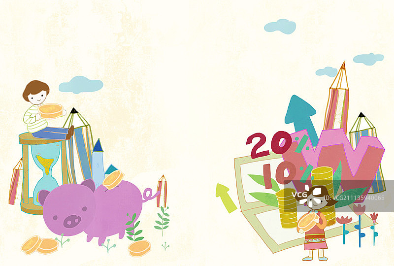 教育概念插画图片素材