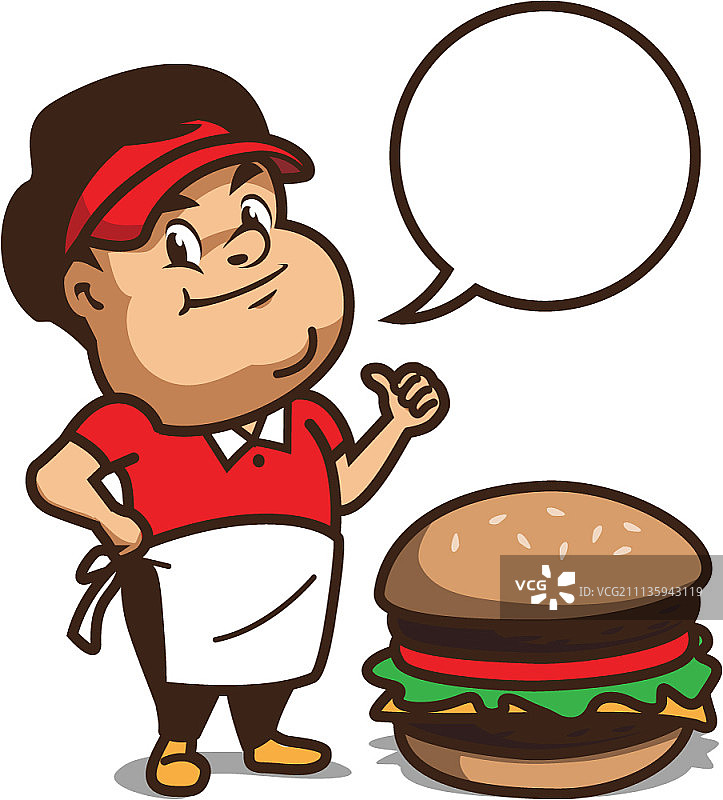 拿着汉堡的男人图片素材
