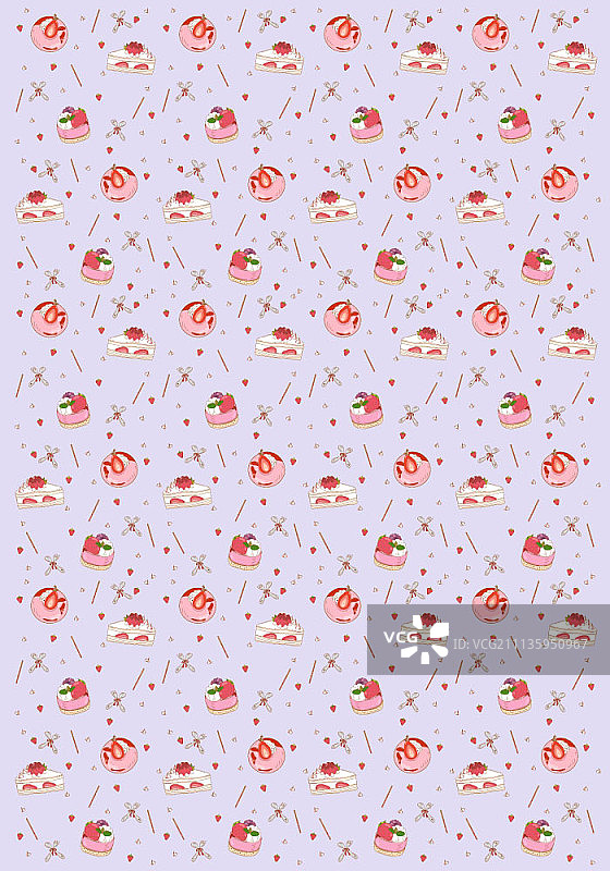 甜点图案图片素材