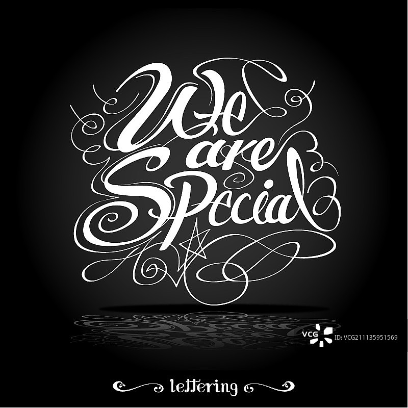 英文书法图片素材