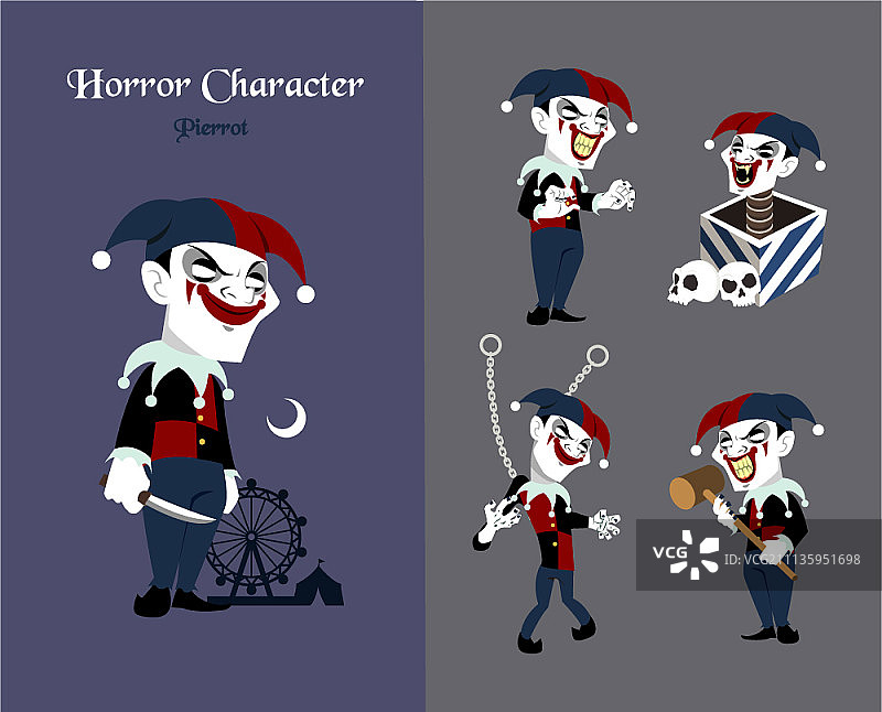 皮耶罗人物套装图片素材