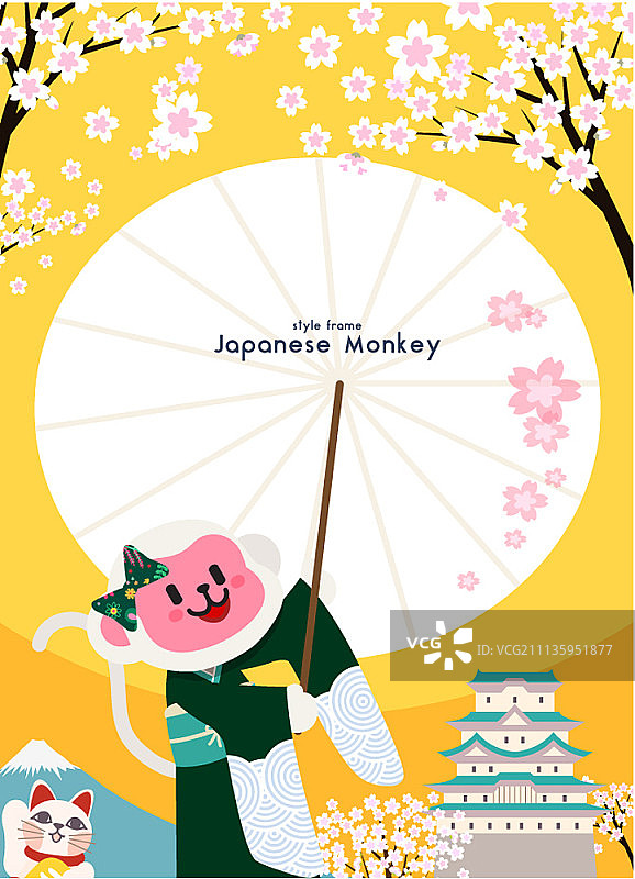 日本猴子图片素材