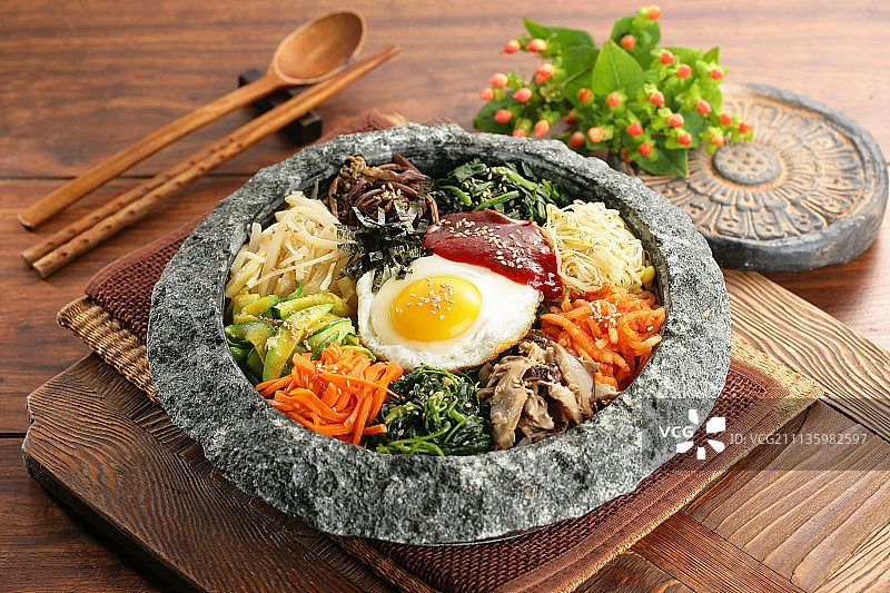 韩式拌饭图片素材