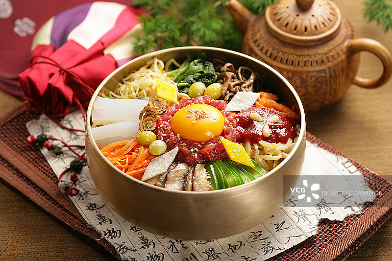 韩式拌饭图片素材