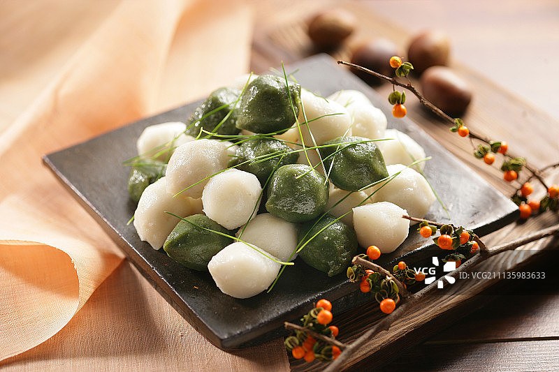 中秋节松糕图片素材