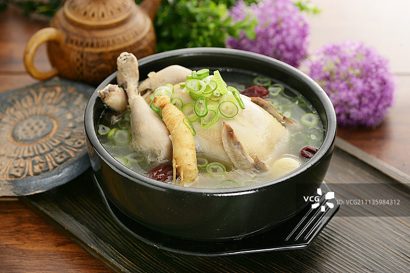 参鸡汤图片素材