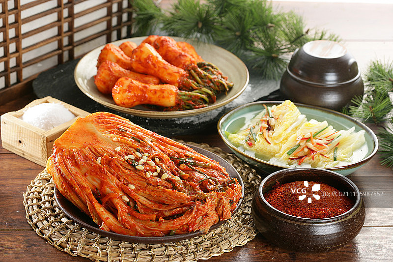 越冬泡菜白泡菜图片素材