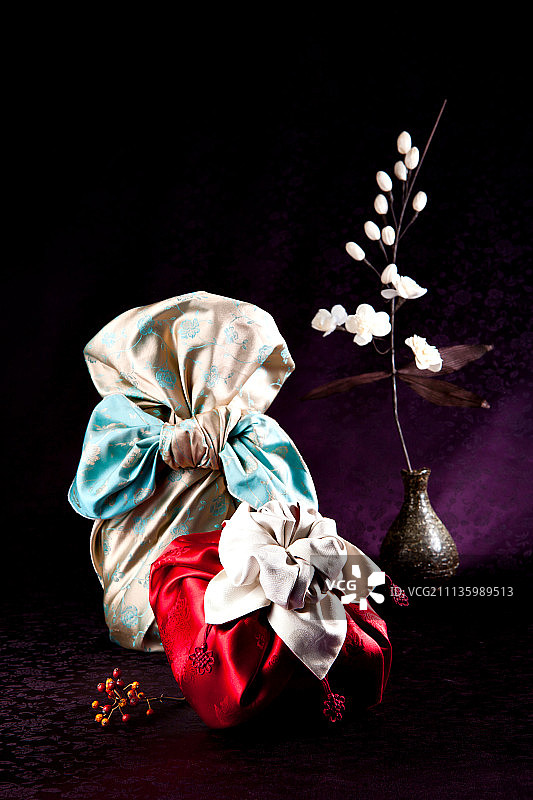 传统礼品袋图片素材