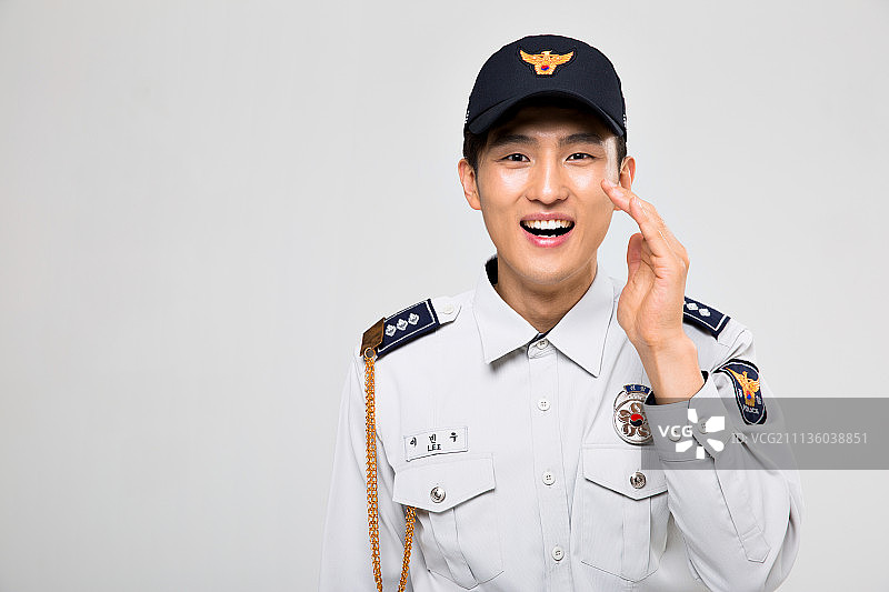 警察肖像图片素材