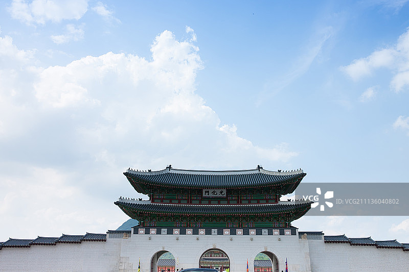 光化门天空图片素材