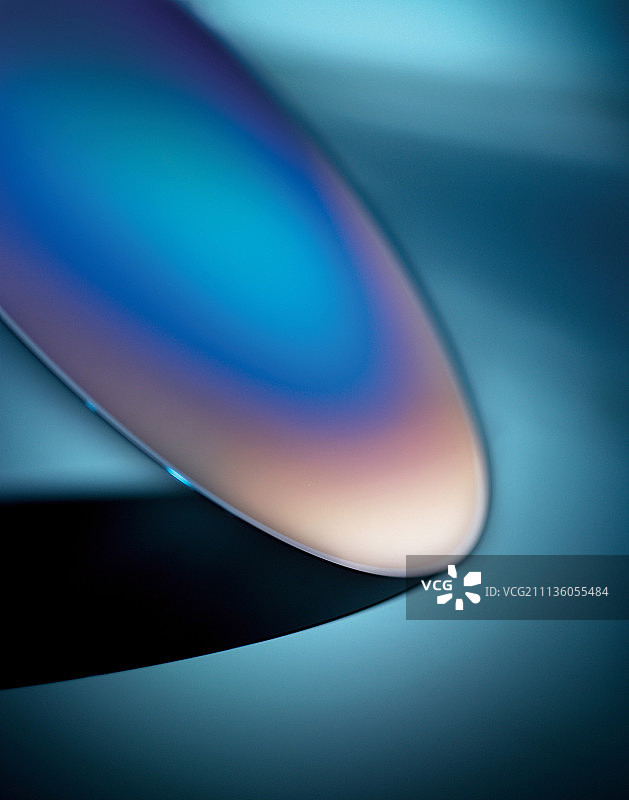 蓝色室内圆形阴影图片素材