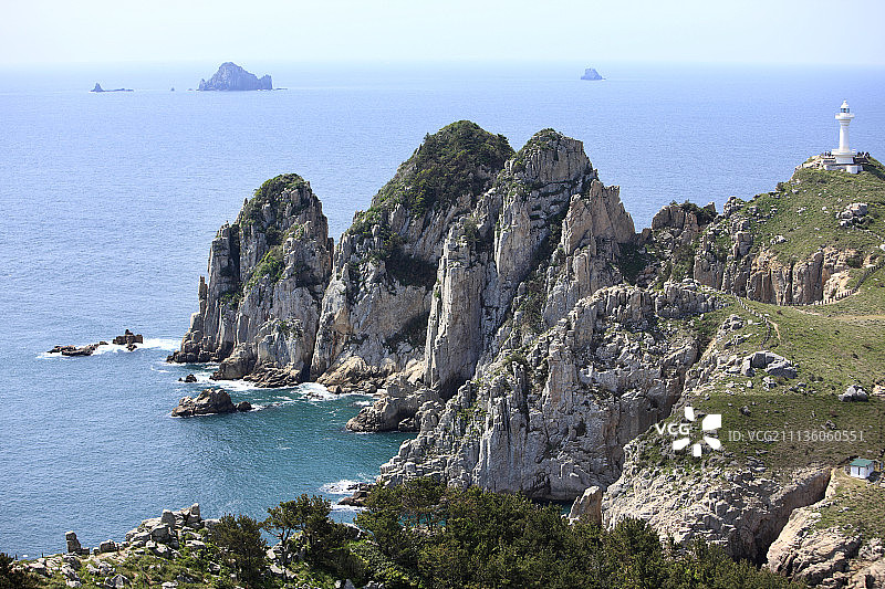 统营市蛇岛图片素材