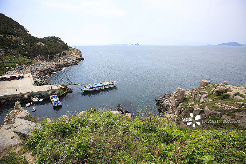 统营市蛇岛图片素材