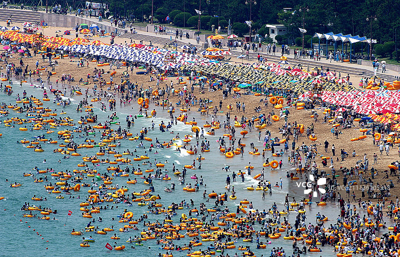 海云台海滩图片素材