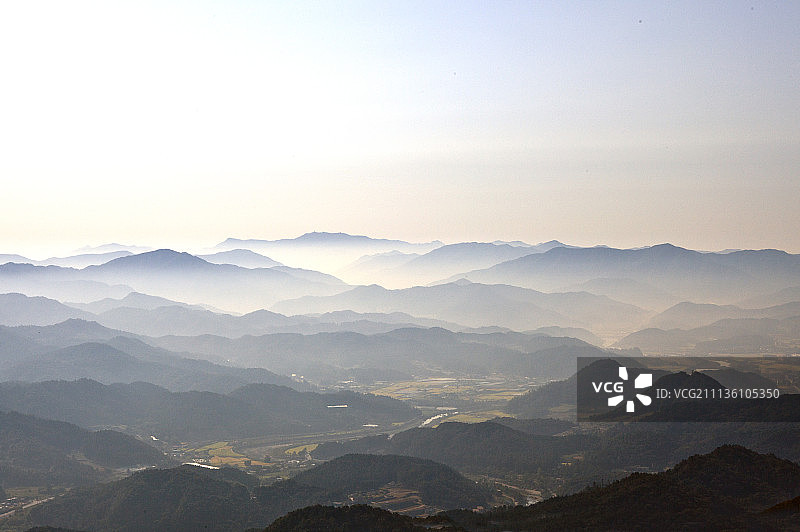 韩国京畿道加平郡云岳山图片素材