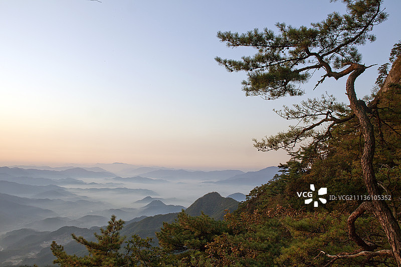 韩国京畿道加平郡云岳山图片素材