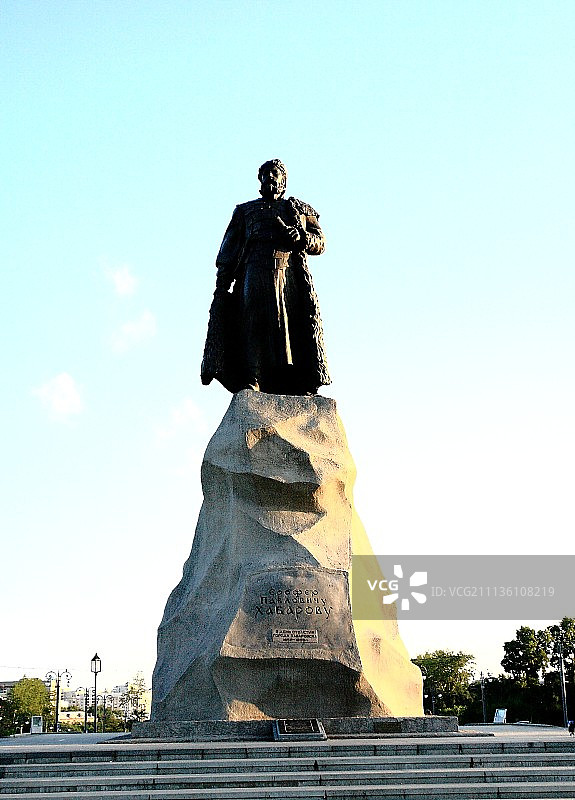 安加拉河，哈巴罗夫斯克，俄罗斯图片素材