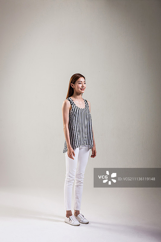 韩国女性肖像图片素材