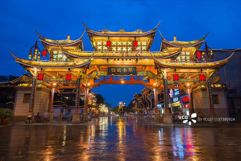 琴台路图片素材
