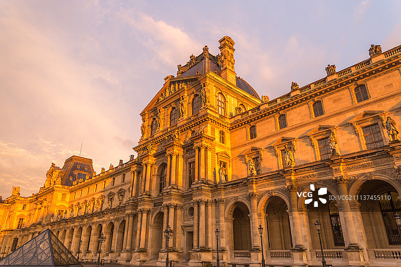 卢浮宫图片素材