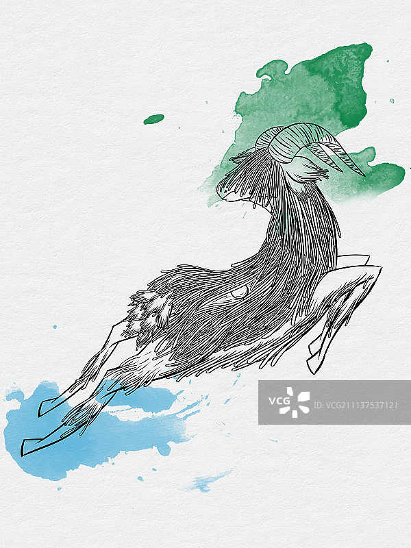 猼訑（山海经）图片素材