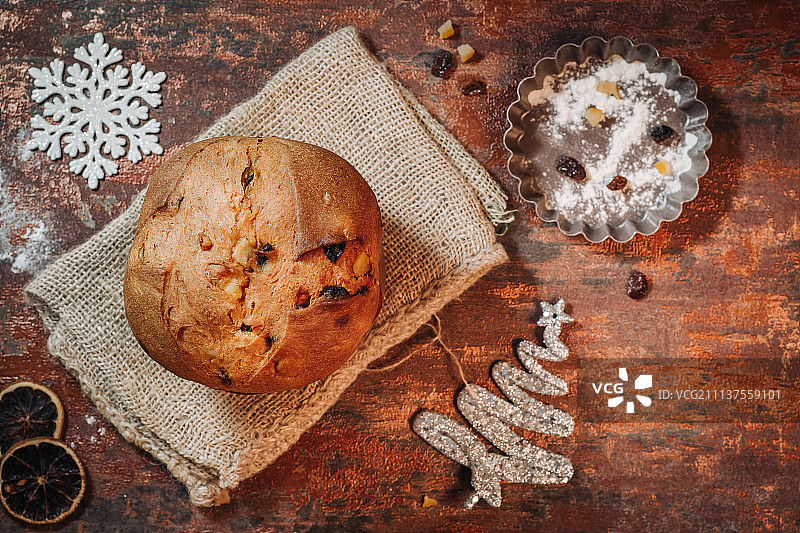 意大利圣诞面包图片素材