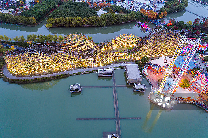 上海欢乐谷图片素材