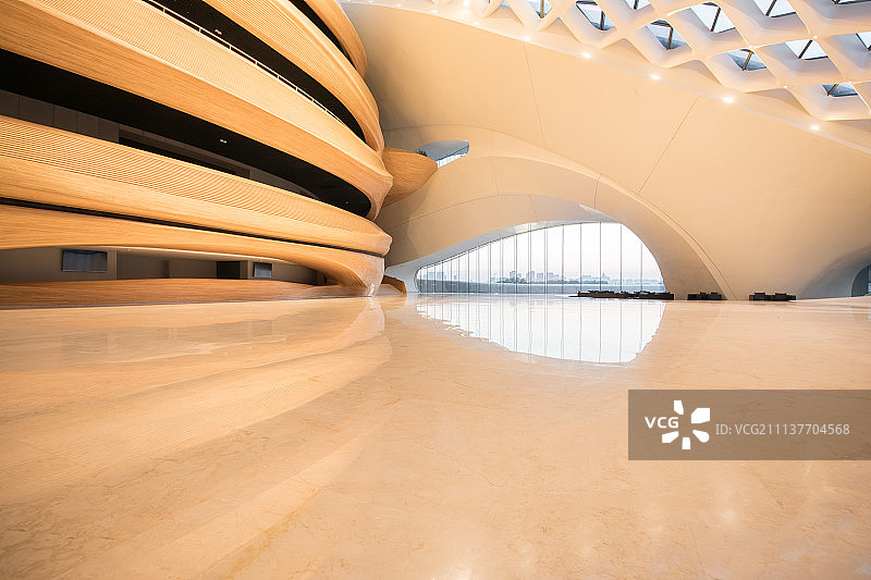 现代建筑空间图片素材