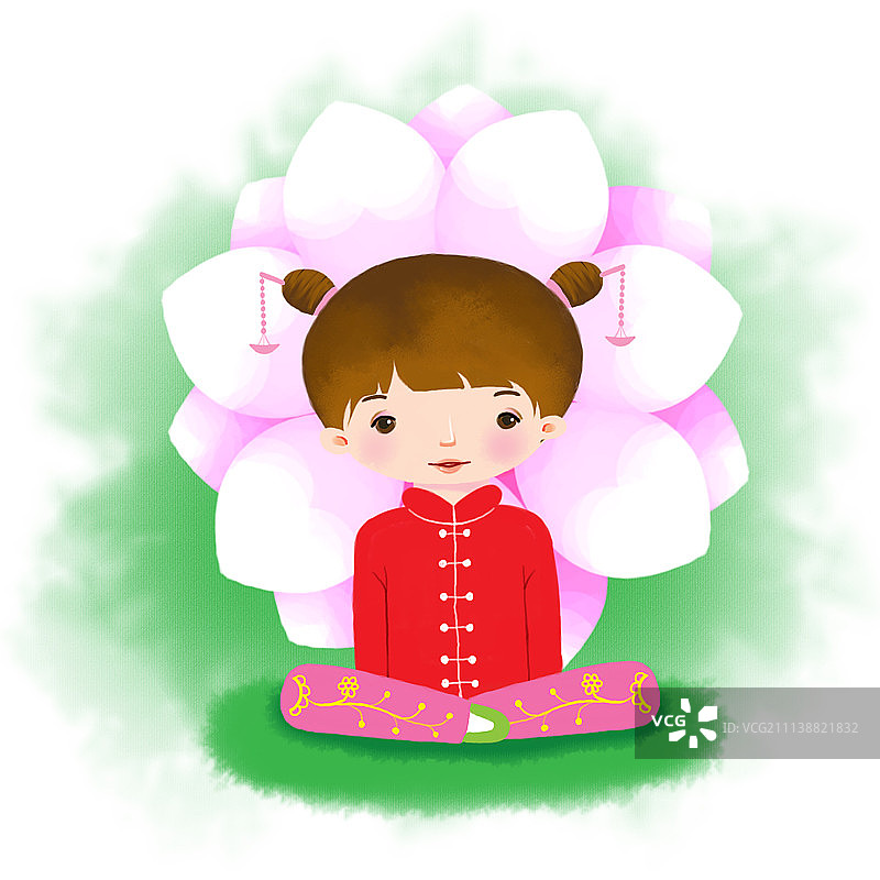 十二星座插画组图-天秤座图片素材