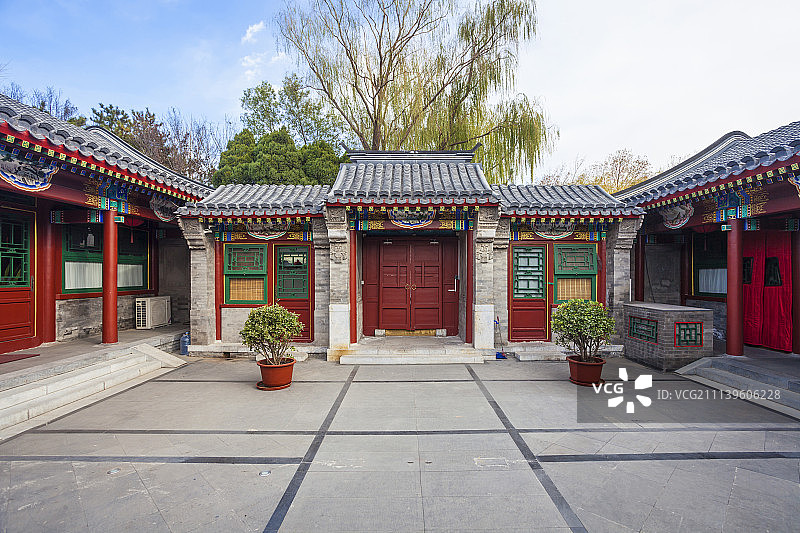 北京四合院图片素材