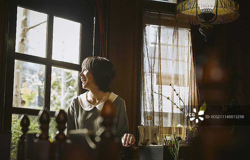 复古咖啡店图片素材