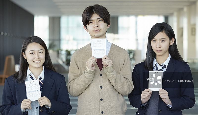 参加高考的高中生，备考学生图片素材