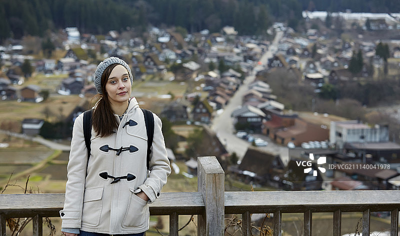 白川乡旅游观光图片素材