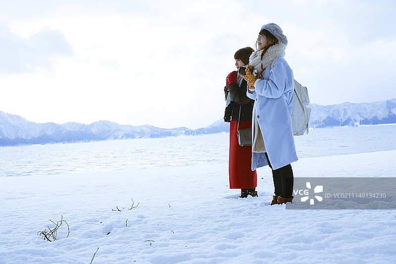 湖泊海湾风光图片素材