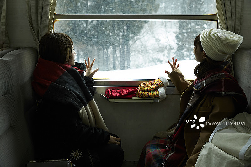 冬季雪景图片素材