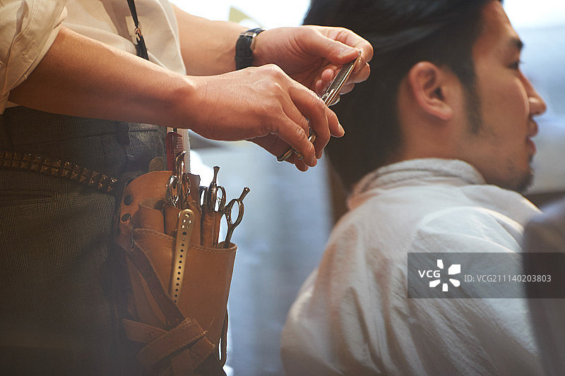 剪刀 剪发 美容院图片素材