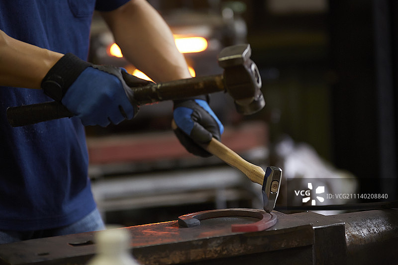 马蹄铁 工匠 手工艺人图片素材
