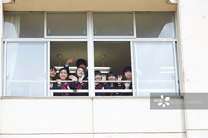 少女学生毕业图片素材