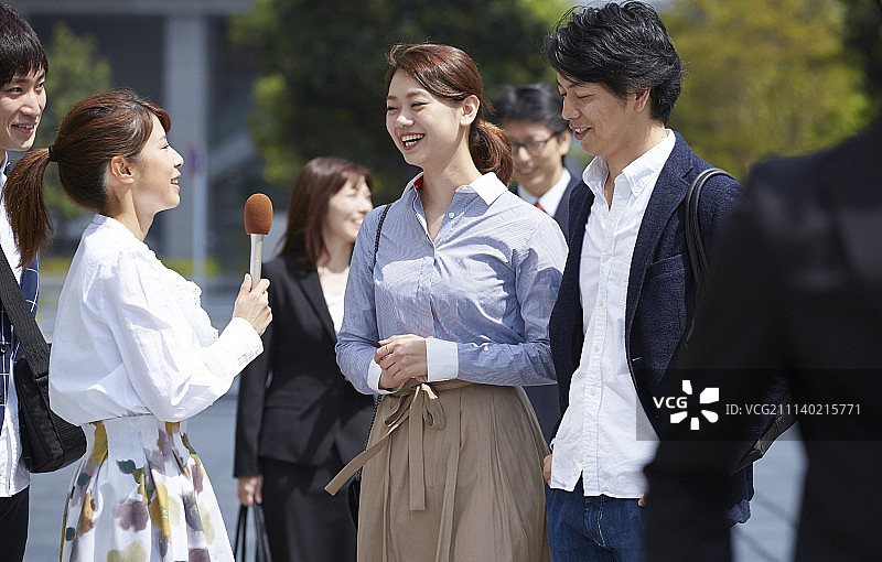 记者数据收集面试图片素材