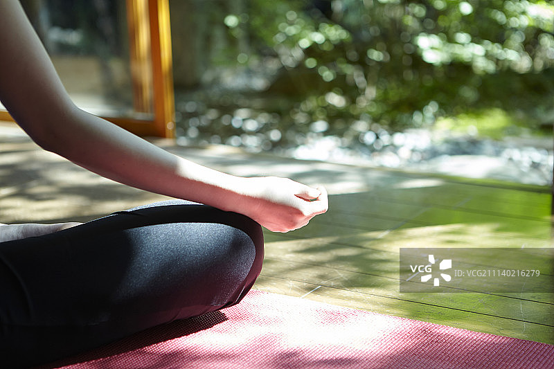 瑜伽练习图片素材