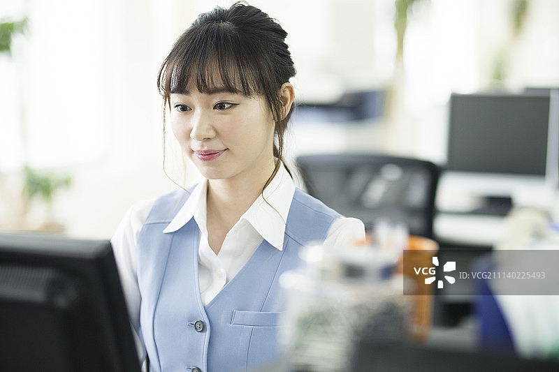 OL办公室女郎图片素材