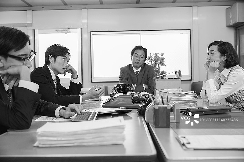 公司职员 职员 上班族图片素材