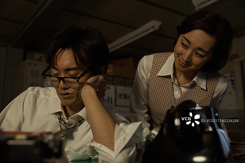 公司职员 职员 上班族图片素材