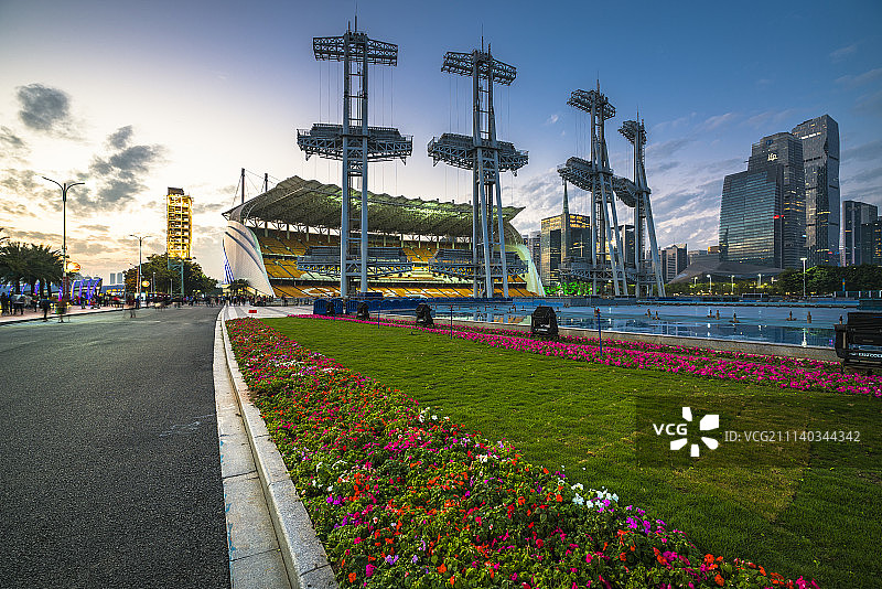 海心沙图片素材