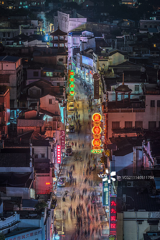 广州城市风光，上下九图片素材